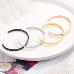 Unisex Stainless Steel Bangle