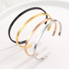 Unisex Stainless Steel Bangle