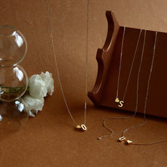 Initial Heart Necklace
