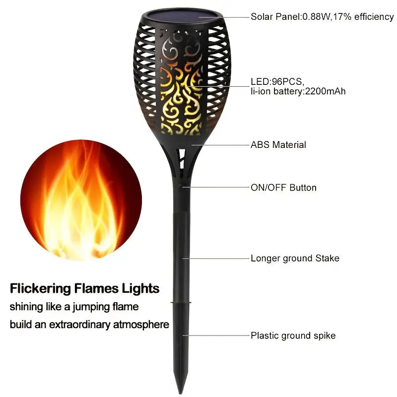 Waterproof Garden Flame