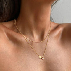 Initial Heart Necklace